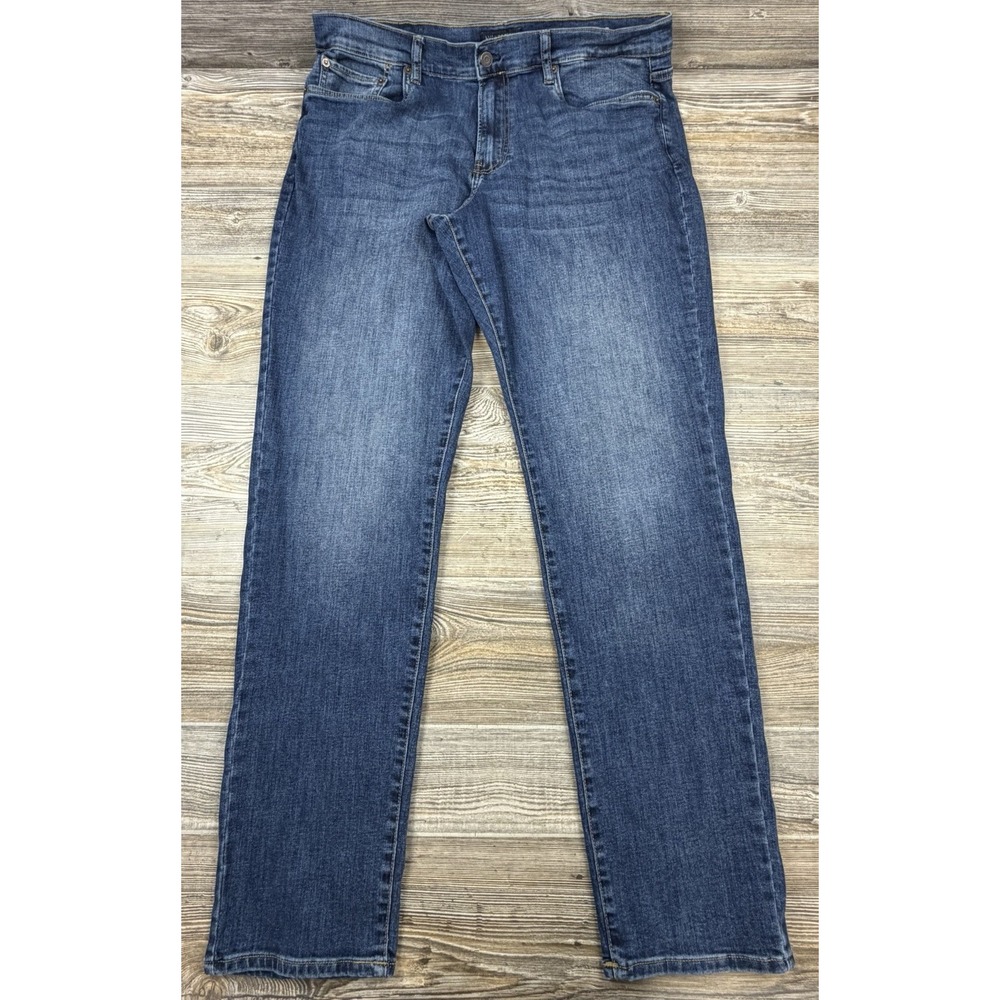 Lucky Brand 412 Athletic Slim Jeans Mens 36x34 Medium Wash‎ Denim Blue Pants